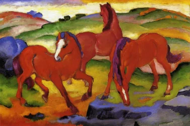 Three Red Horses